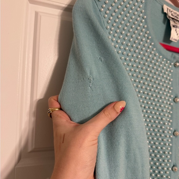 Escada Vintage Pearl Cardigan - Picture 3 of 7